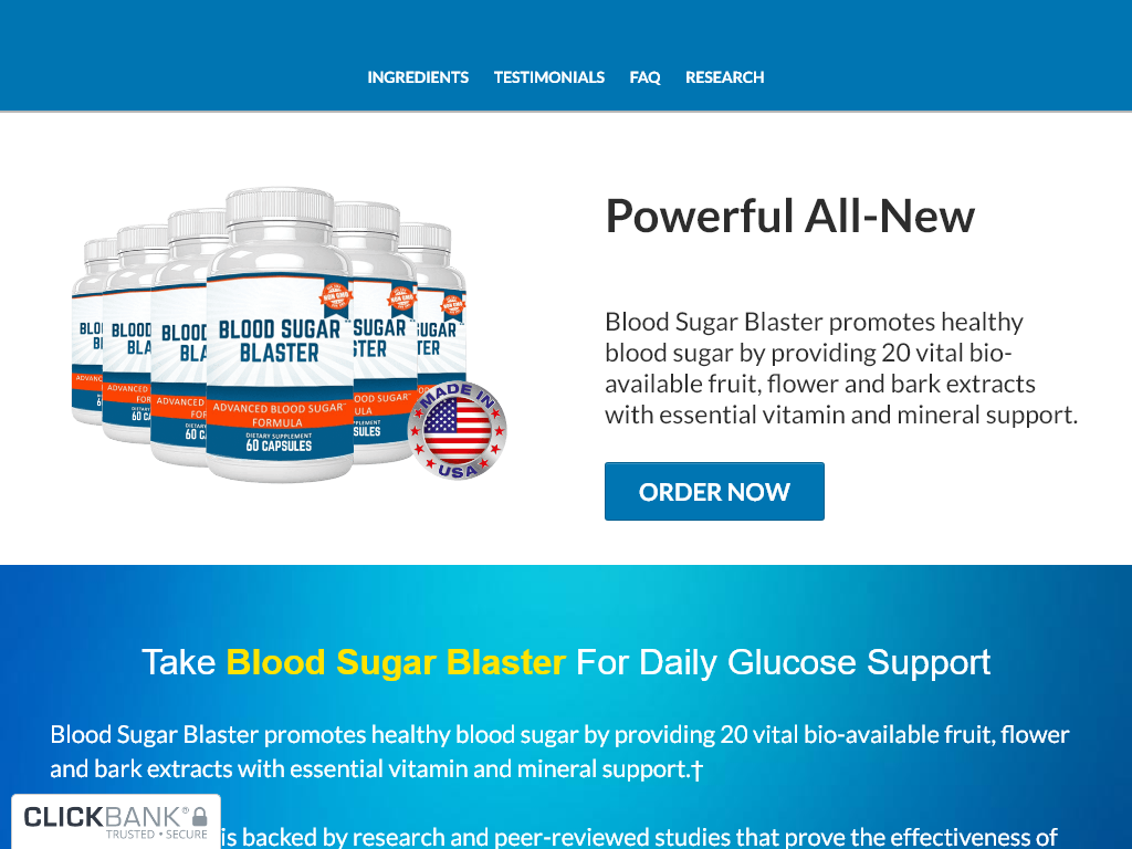 Blood Sugar Blaster Official Website!