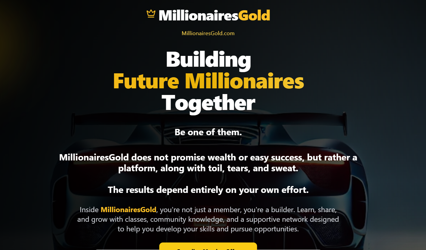 Millionaires Gold Review – Observations After 17 Days of Real-Life Use